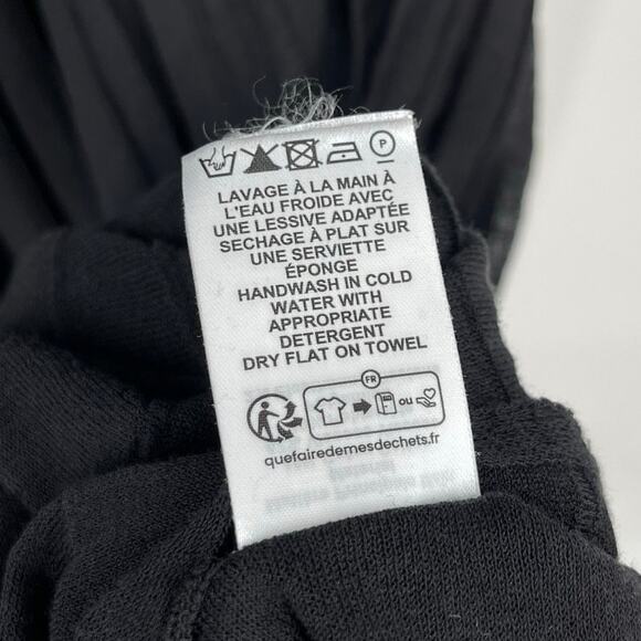 Isabel Marant | NWT Gisole Dress in Black Pointelle Knit A-line Maxi FR 34 US 2 - Picture 15 of 16